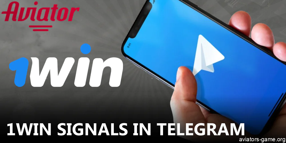 Aviator signals in Telegram for gamblers on 1win