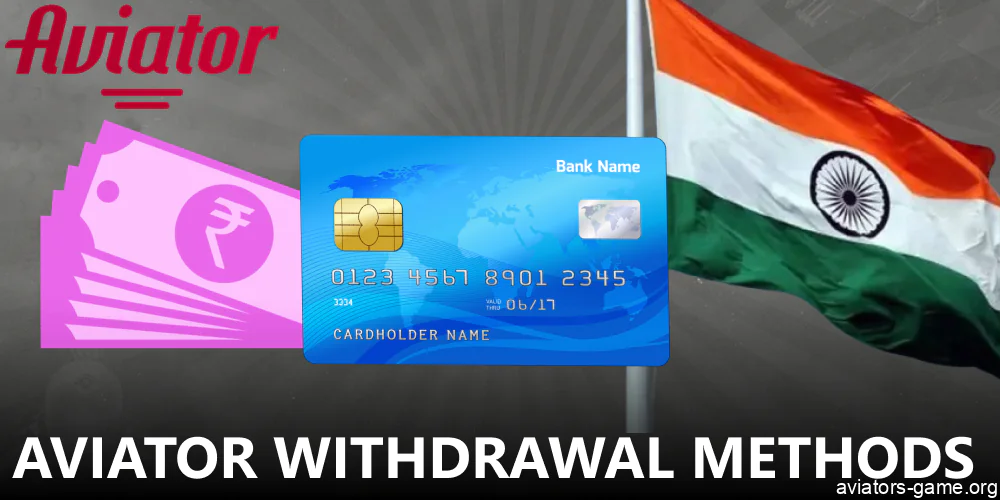 Aviator withdrawal options avaiialble in online casinos in India