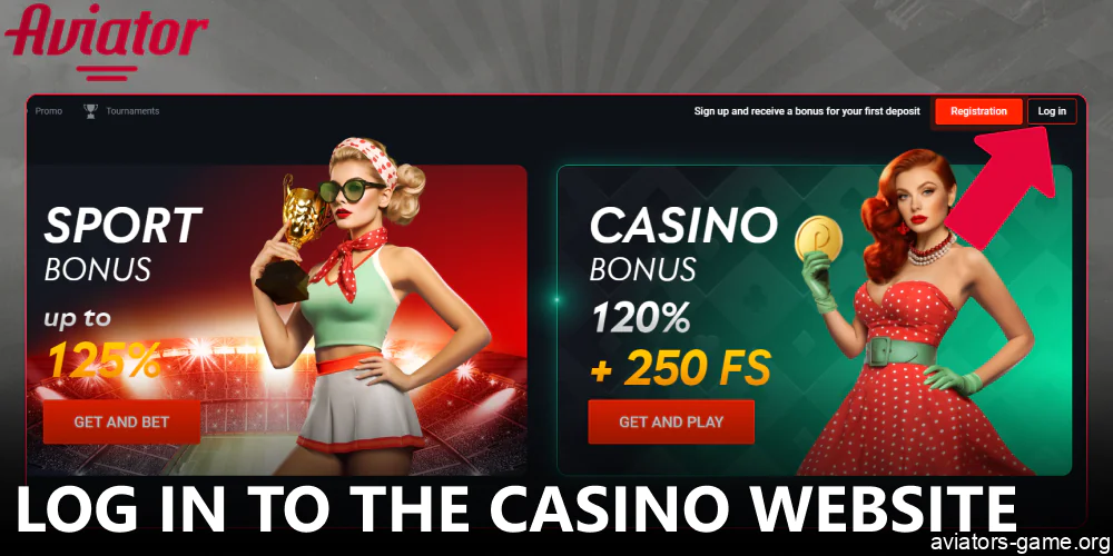 Log in to the casino website to make an Avaitor withdrawal