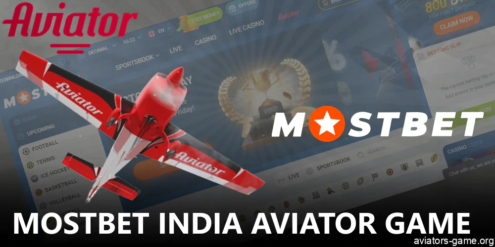 Aviator crash game available in Mostbet online casino in India