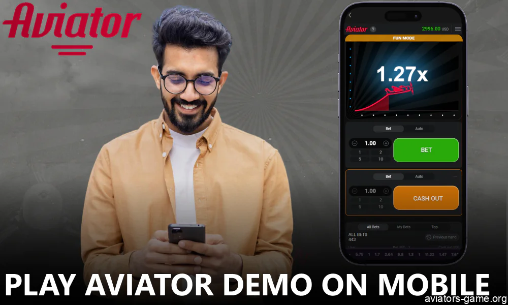 Aviator demo mode available on mobile devices in online casinos in India