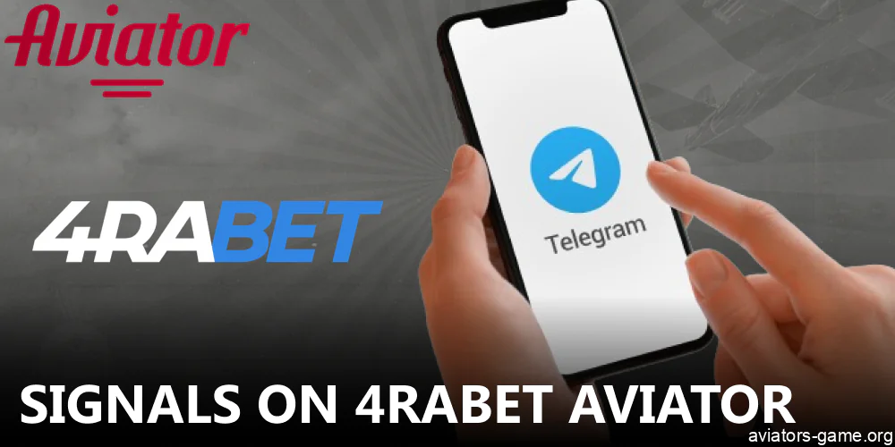 Aviator signals in Telegram for gamblers on 4rabet