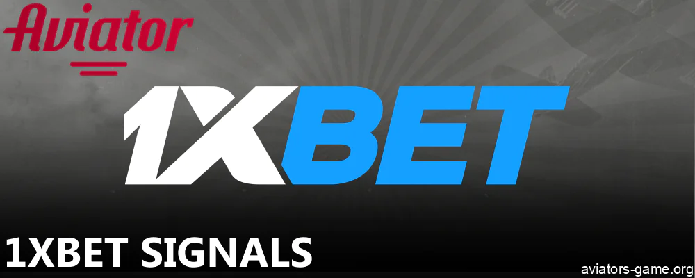 Aviator signlas for 1xBet online casino in India