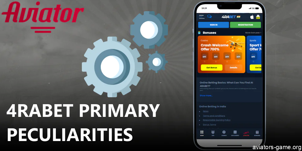 The key features of 4rabet Aviator app for Android and iOS