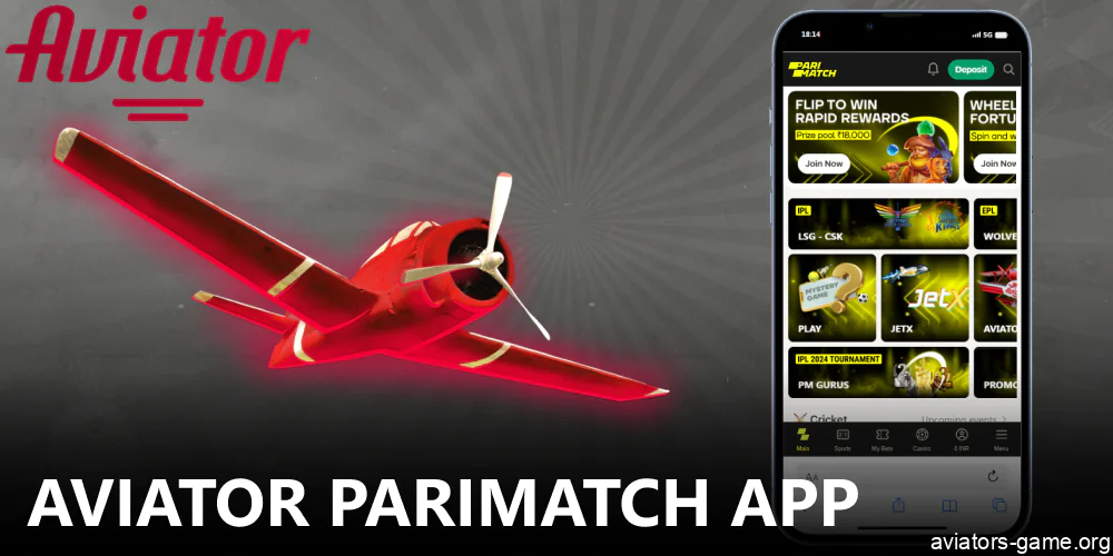 Parimatch Aviator App for gamblers from India