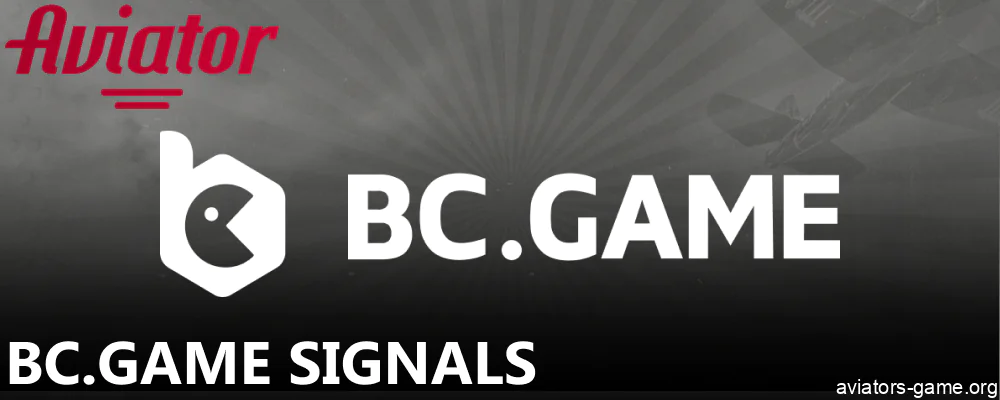 Aviator signlas for BC.Game online casino in India