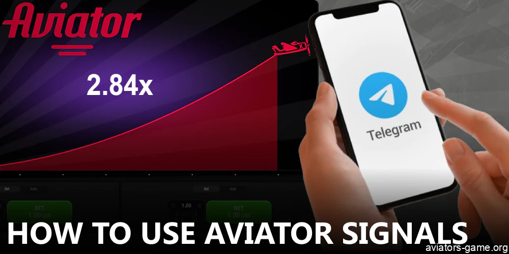 Instructions on using Telegram signals for Aviator game