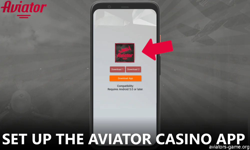 Set up the Aviator casino app if you prefer to play on mobile