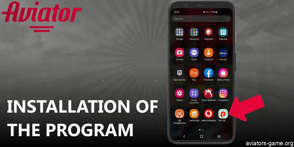 Guide on Pin-Up Aviator app installation for Andorid
