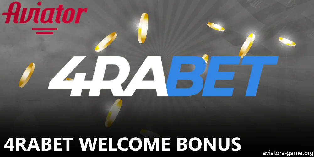 Avaitor welcome bonus avaliable on 4rabet online casino