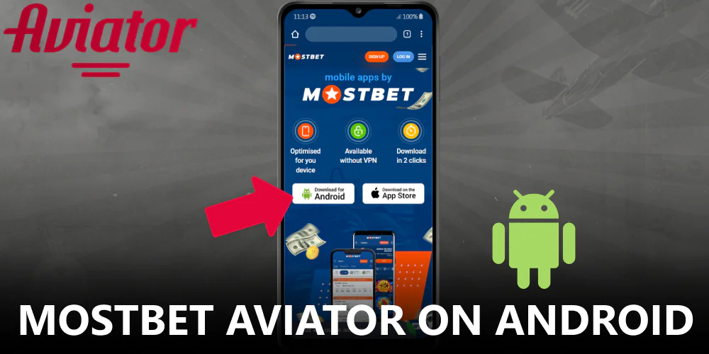 Download Mostbet Aviator app on Android